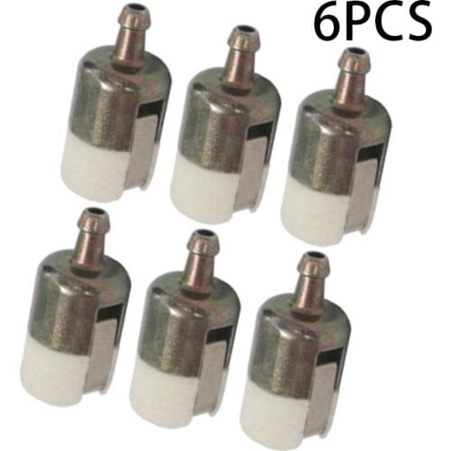 6Pcs Fuel Filter Fit For Echo 13120507320 Chainsaw Brushcutter Blower 125-527 New Garden Tool Parts Accessories