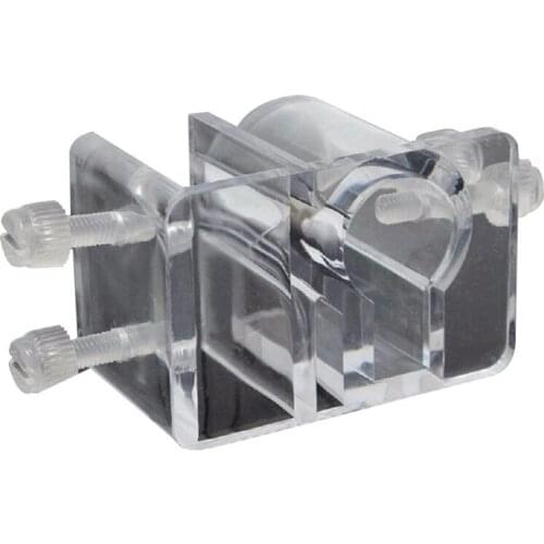 Acrylic Aquarium Hose Air Tube Fixing Clip Clamps Holder Glass Fish Tank Filter Filtration Mount Water Pipe Hanger Clip
