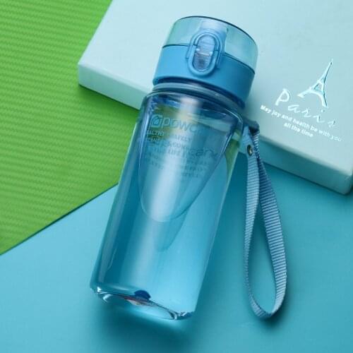New Water Bottle Plastic Portable Student Space Cup Childrens Womens Sports Water Bottle Summer Cup Handy Bottle