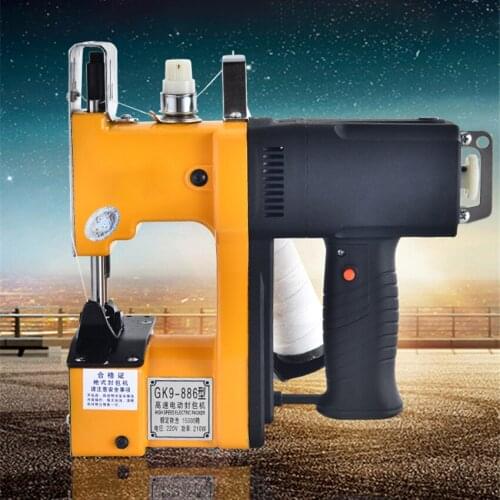 GK9-886 Electric Sewing Machine Home Portable Sealing Machine High-speed Woven Bag Sealing Machine Packing Machine 220v 210w
