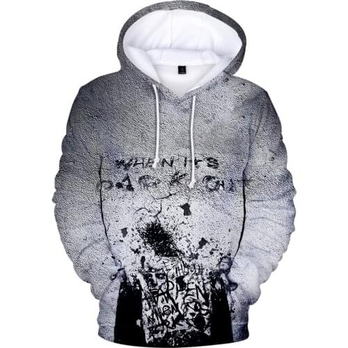 Rappa G-Eazy 3D Hoodies Men Women New Arrival Fashion Print Solo Pullover Hoodie White Streetwear Hip-Hop G-Eazy 3d Clothes