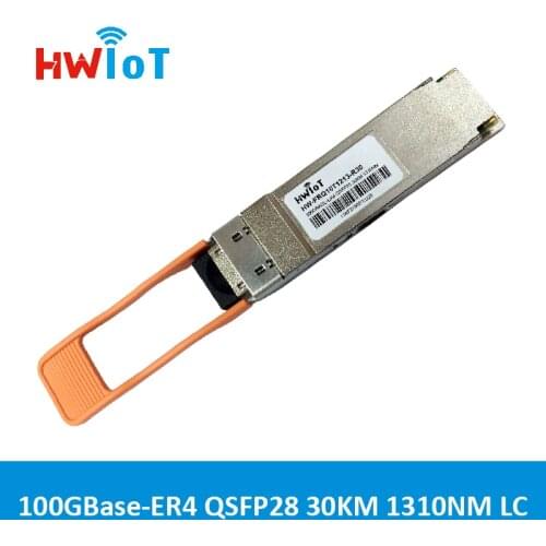 100GBase-ER4 QSFP28 1295-1310nm 30km optical modules Transceiver LC Connector Cisco Compatible