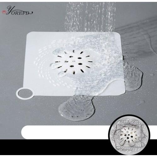 OYOREFD Kitchen Silicone Sink Strainer Bathtub Hair Catcher Trap Stopper Sink Filter Bathroom Shower Sewer Drains Cover
