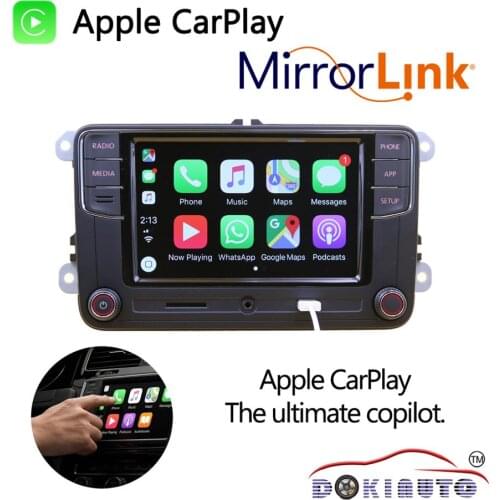 RCD330 Plus RCD330G Carplay MIB Radio For VW Golf 5 6 Jetta MK5 MK6 CC Tiguan Passat B6 B7 Polo Touran Skoda 6RD035187B