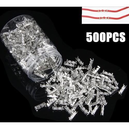 500pcs Docking connector line pressing button quick connect terminal wiring 0.5 to1.5 square