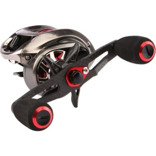 Outdoor fishing reel lever brake rotating carbon portable bait casting is suitable for trout fishing Pesca Bass fishing reel