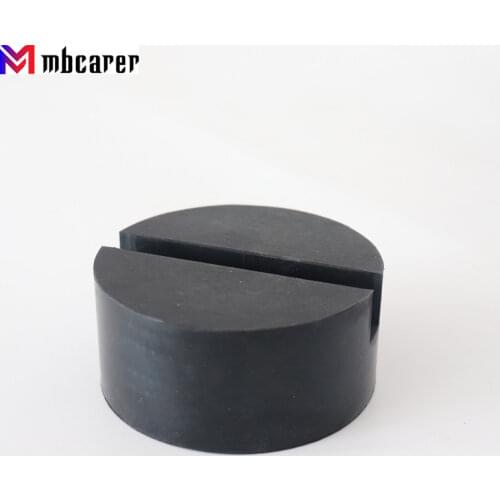 Universal Floor Slotted Car Rubber Jack Pad Frame Protector Adapter Jacking Slotted Pinch Weld Side Lifting Disk For Lexus BMW