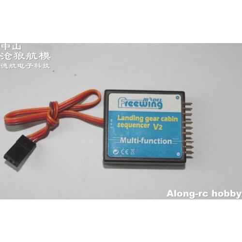 Free shipping RC plane part-- Freewing Landing gear Cabin Sequencer V2 of rc airplane EDF jet MODLE