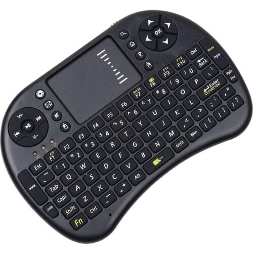 2016 New Mini Wireless Keyboard 2.4G i8 Wireless Mini Keyboard Touchpad Mouse Combo For Tv box tablet mini pc For ps3 For HTPC