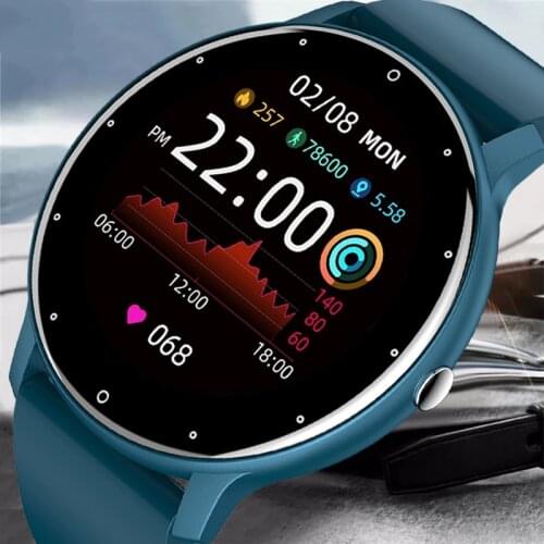 2021 Fashion Smart Watch Men Heart Rate Sport Multifunction Waterproof Full Touch Screen Smartwatch Man Women For Huawei Xiaomi