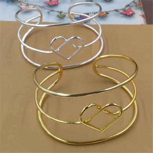 5Pcs Original Design Simple Bangle Bracelet 3 Lines Twist Love Bangle