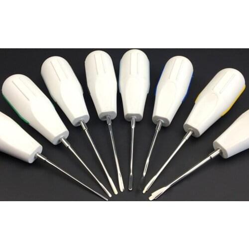 8Pcs Dental Elevator Teeth Extracting Elevator Dental Extraction Root Minimally Invasive Tooth Extracting Set Dental Instruments