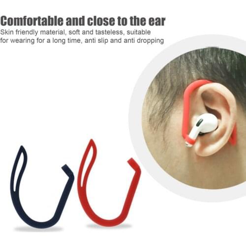 Anti-lost Rope Bluetooth Wireless Headset Hook Earphone Holder Silicone Protective Earhook for Sports for Airpods