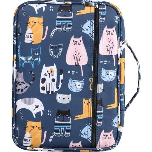 AU42 -220 Slots Drawing Pencil Case Colored Pen Organizer Bag Portable Painting Storage Pouch Watercolor Pencils Holder