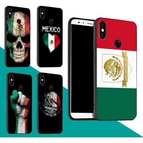 Mexico Flag Case For Xiaomi Redmi Note 9 7 8 Pro 9S 8T 9A 9C Mi Note 10 Lite A3 For POCO X3 F2 Pro