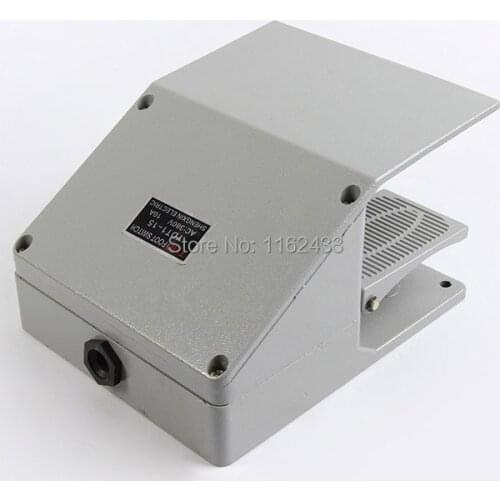 YDT1-15 aluminum case double pedal foot switch silver contact treadle pedal switch