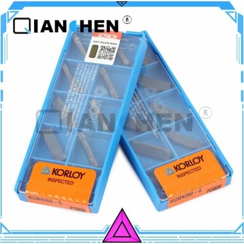 Korloy MGMN300-G PC9030 (10pcs/lot) High Quality Internal Turning Tool Insert Genuine Original Korea Hard Alloy Ashley