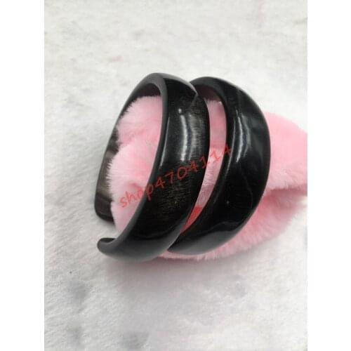 Natural black donkey hooves, hand-made bracelet, exquisite handicraft bracelet