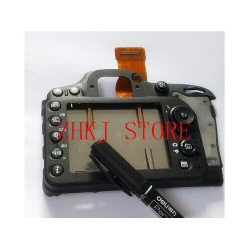 95%New D7200 back cover For Nikon D7200 Rear Cover Button Flex with LCD key FPC Camera repair parts