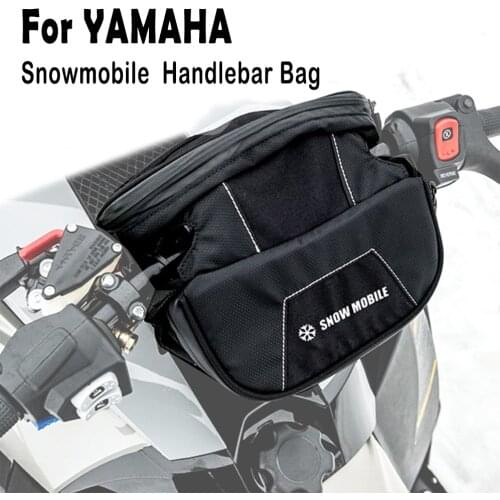 NEW FOR YAMAHA HANDLEBAR BAG SIDEWINDER SR VENTURE SR VIPER Handlebar Bag Waterproof Bag Snowmobile Double bag 2014-2019