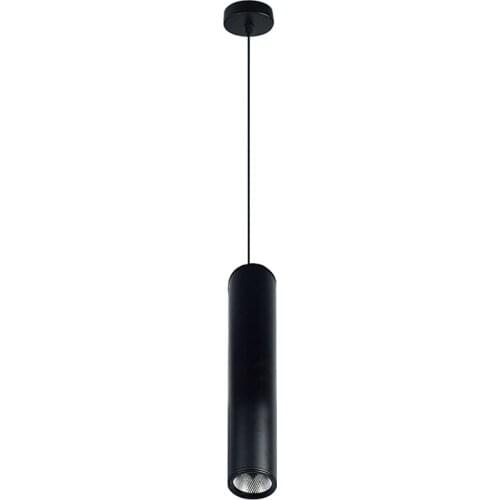 New High quality modern minimalist cafe chandeliers led restaurant COB spotlights long tube hanging lamp bar table cylindrical m