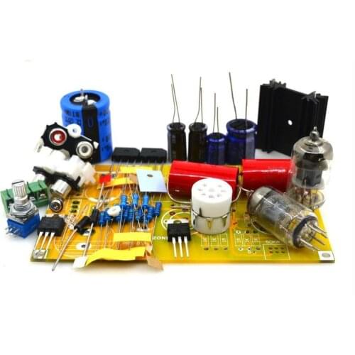 PRT-01A-6J1 tube amplifier DIY kit preamp Stereo Vacuum Tubes installation parts