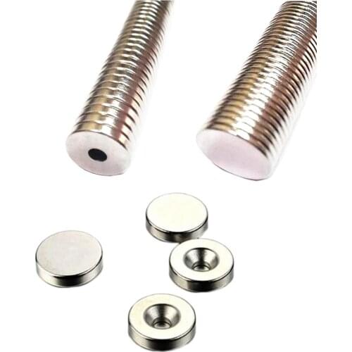 RC model Magnets for metal invisible car shell pillars/strong magnets/perforated magnets/round magnets