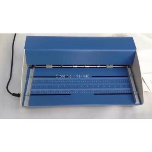 Brand New Electric Book Cover Creasing Machine Card Folding Machines Color Pages Dashed Machine