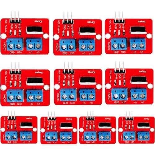 AU42 -0.24V Top Mosfet Button IRF520 MOS Driver Module Board Electronic DIY Tool Dimming LED For Arduino SCM ARM Raspberry Pi