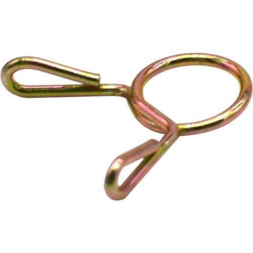 Custom 10pcs 5mm/6mm/7mm/8mm/9mm/10mm/11mm/12mm Motorcycle Scooter ATV Fuel Line Hose Tubing Spring Clips Clamps