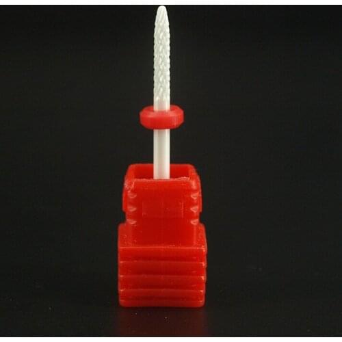 1*Nail Drill Bit Nail Art Grinding Stone Head for Electric Manicure Cutter Cuticle Machine Ceramic Mounted Polish Tool Nail File