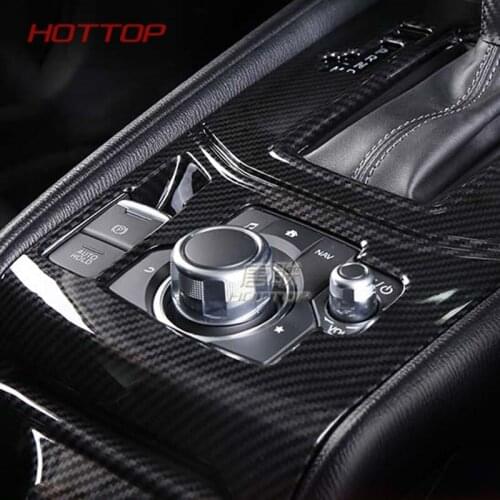 For Mazda CX5 CX-5 2017 2018 Auto Accessories Inner Air Condition Air Vent Outlet Cover Trims ABS Or Carbon Fiber Side Front Up