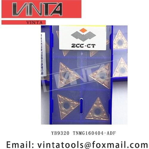 Free shipping high quality 10pcs/lots YB9320 TNMG160404-ADF cnc carbide turning inserts cutting blade tools