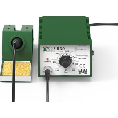 BST-939 Lead-free Soldering Iron 60W Soldering Station Ceramic Heater Intelligent