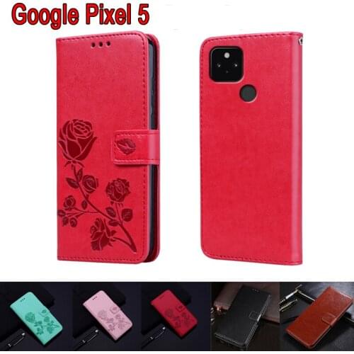 Cover For Google Pixel 5 G5NZ6 GTT9Q Case Flip Leather Wallet Shell Book On Google Pixel5 Case Phone Protective Hoesje Funda Bag