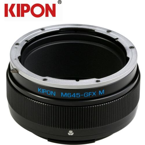 Kipon Macro Adapter for Mamiya 645 Mount Lens to Fuji GFX Medium Format Camera