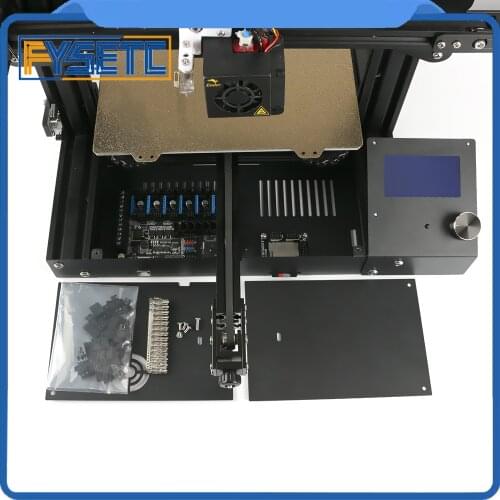 FYSETC F6 V1.3 Mainboard + 6PCS TMC2208 Stepper Driver + Generic 12864 LCD Display Case For Ender-3