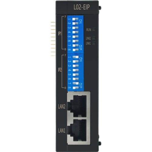 Coolmay PLC Ethernet Module L02-EIP Modbus RTU Ethernet IP Protocol Networking PLC Communication RJ45 Interface