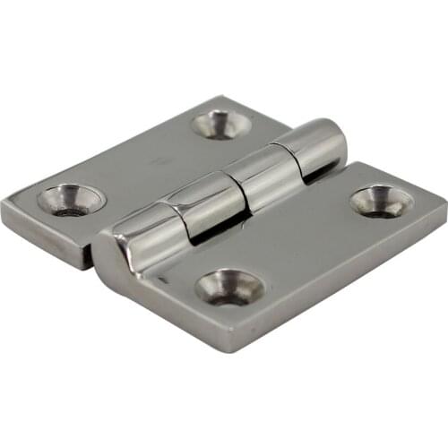 Marine Flush Door Hinges 38mm 5 Pieces Casting 316 Stainless Steel