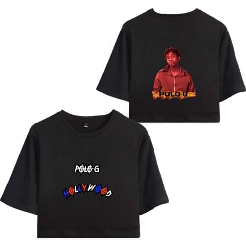 New 2020 Hip Hop Rapper Polo G Taurus Tremani Bartlett Album Print Women Tops Short Sleeve T-shirt Trendy Girls Sexy T Shirt