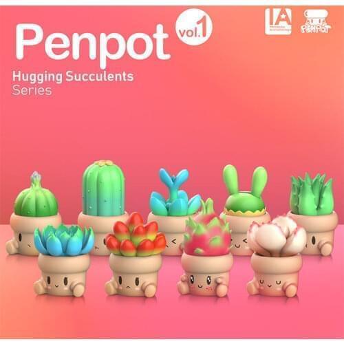 Original Anime Succulents Series Blind Box Guess Bag Action Figure Toys Kawaii Desktop Model Doll Girlfriend Gift Collection