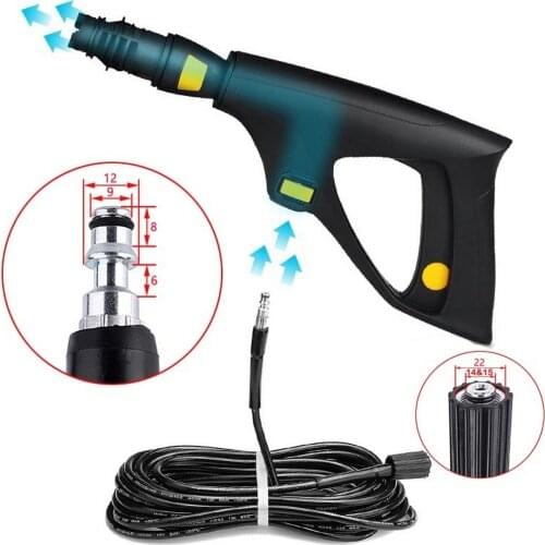 High Pressure Washer Spray Gun Car Washer Jet Water Gun Lance Nozzle Garden Spraying Cleaning Gun Rod for Lavor for Vax for BS