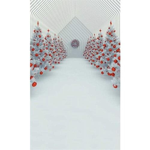 Christmas Photography Background White Snow Flowers Baby Xmas Tree Festival Background Wood Floor For Photo Studio