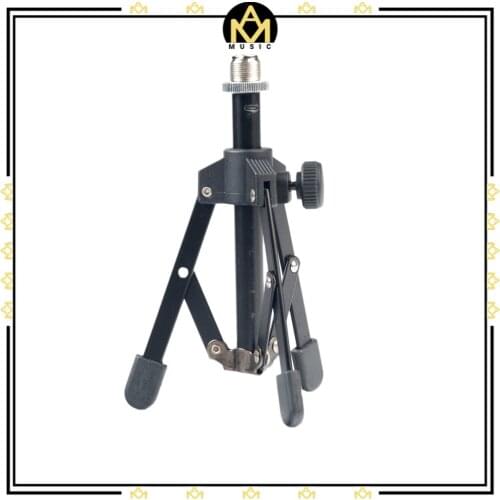 Mini Foldable Desktop Tripod Microphone Mount Holder Mic Stand Bracket Holder Rack Support