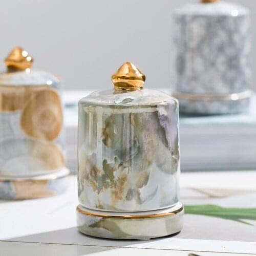 Creative Portable Toothpick Box Home Living Room Cotton Swab Boxes Storage Tank European Style Toothpick Holder