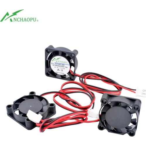 ACP2507 25x25x7mm DC5V 12V 24V 2 wires Ultra-thin miniature cooling fan for projector heat sink aluminum sheet