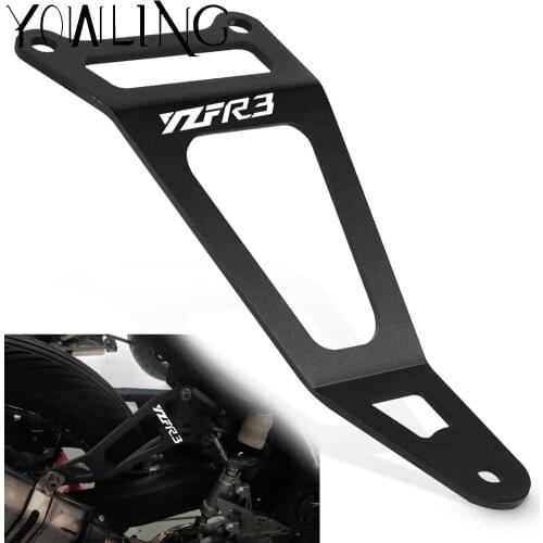 Rear Footrest Blanking Plates For YAMAHA YZF-R3 2014 2015 2016 2017 2018 2019 2020 2021 Motorcycle Accessories Racing Hook Foot
