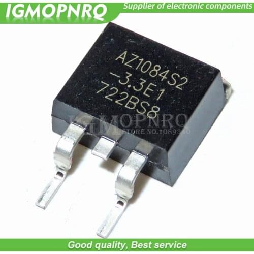 10pcs AZ1084S2-3.3E1 AZ1084S2 AZ1084 TO263-2 new original
