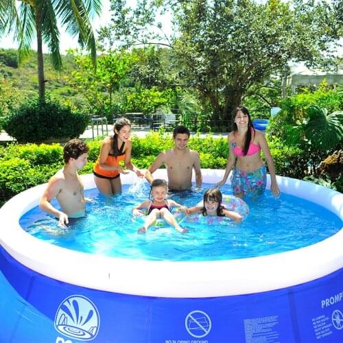 2020 new swimming pool 4.5*0.9m can accommodate 1-14 people multi-person pool adult thickening super large home summer portable