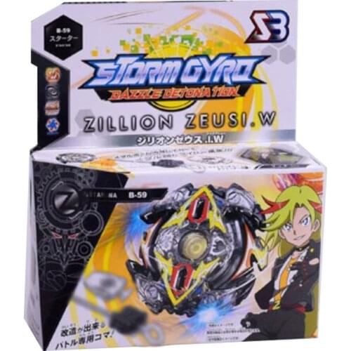 8 Styles New Spinning Top Burst B48 B66 With Launcher And Original Box Metal Plastic Fusion 4D Gift Toys For Children